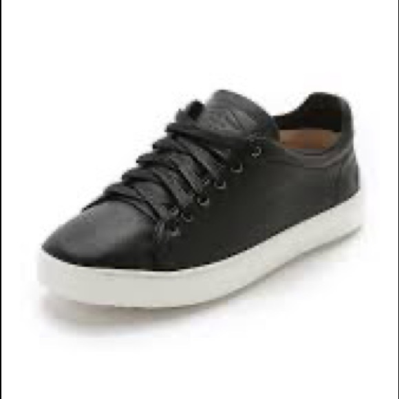 Rag & Bone Kent lace up black leather 37.5 / 7.5 - Picture 5 of 9